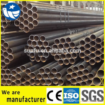 Factory price black welded Q345B steel pipe for structure